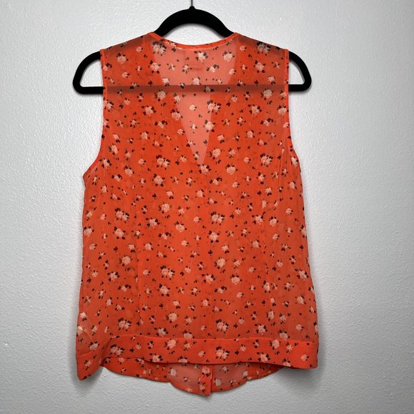CAbi 5350 Pintuck Sleeveless Blouse M - Picture 3 of 5